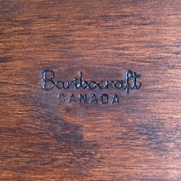 Vintage Baribocraft teak and slate cheese/charcuterie board - Picture 5 of 9